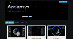 Desktop Screenshot of apoapsys.com